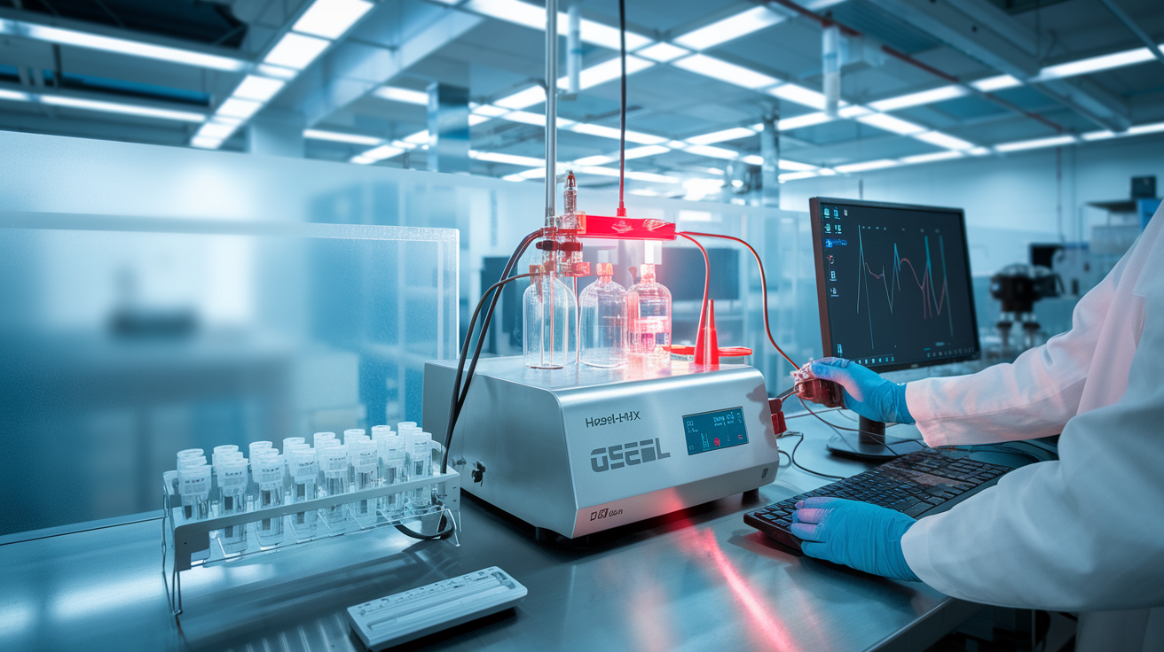 Advanced Peptide Science analytical chemistry laboratory — HPLC quality control